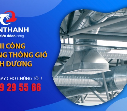 Thiết Kế Thi Công Hệ Thống Thông Gió Tại Bình Dương