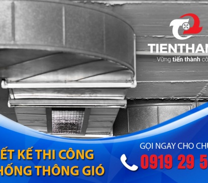 Thiết kế thi công hệ thống thông gió tại Long An