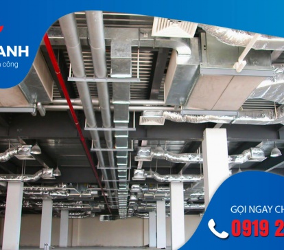 Vai trò của tiêu âm và chống rung trong thi công hệ thống ống gió