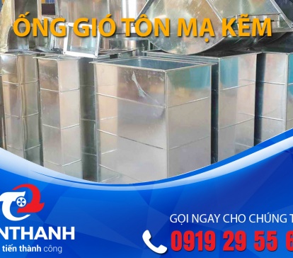 Chất lượng vật liệu và độ bền của ống gió tôn mạ kẽm