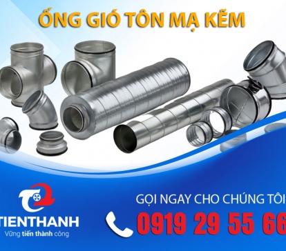 Ống gió tôn mạ kẽm Giải pháp tối ưu cho nhiều hệ thống thông gió