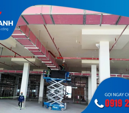 Thi công ống gió chống cháy: yêu cầu vật liệu và quy trình lắp đặt