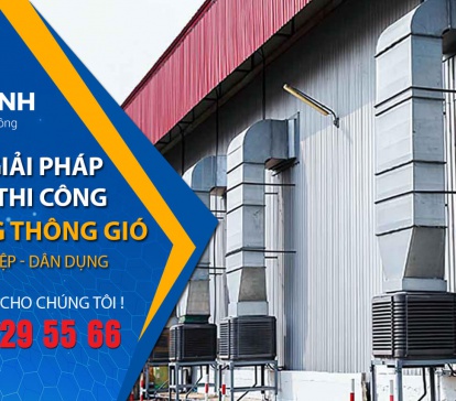 Giải pháp tiết kiệm năng lượng cho hệ thống thông gió nhà xưởng hiện đại