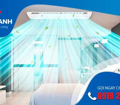 Tiết kiệm chi phí vận hành với máy lạnh giấu trần nối ống gió