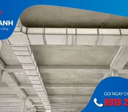 Kinh nghiệm thực tế khi thi công hệ thống ống gió trong nhà xưởng công nghiệp