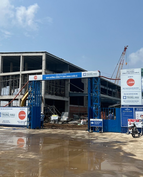 Cung cấp vật tư lắp đặt thi công hệ thống điều hòa không khí cho Asian Shine