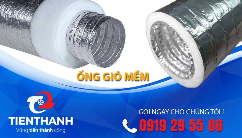Ống gió mềm: Đặc điểm và phân loại các loại ống gió mềm