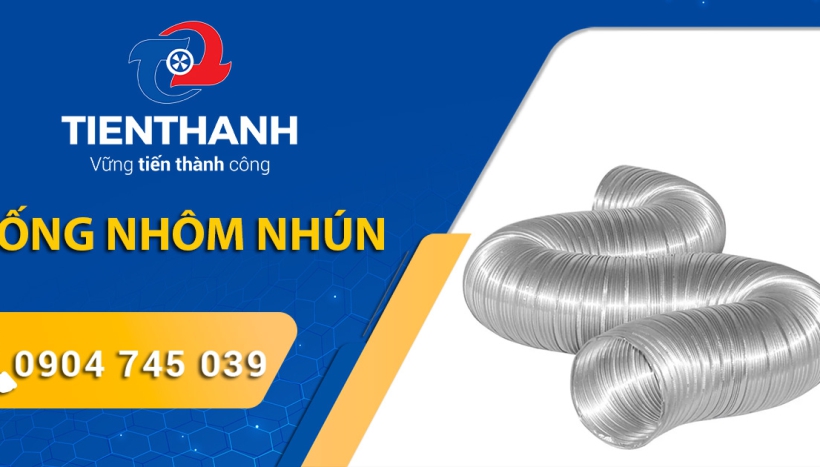 Những đặc điểm cơ bản của ống nhôm nhún trong hệ thống thông gió