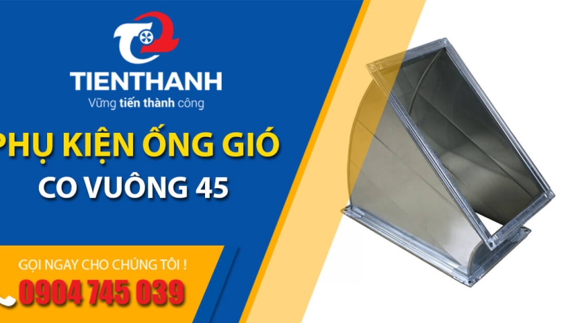 Tính năng và lợi ích mà Phụ Kiện Ống Gió Co Vuông 45 mang lại