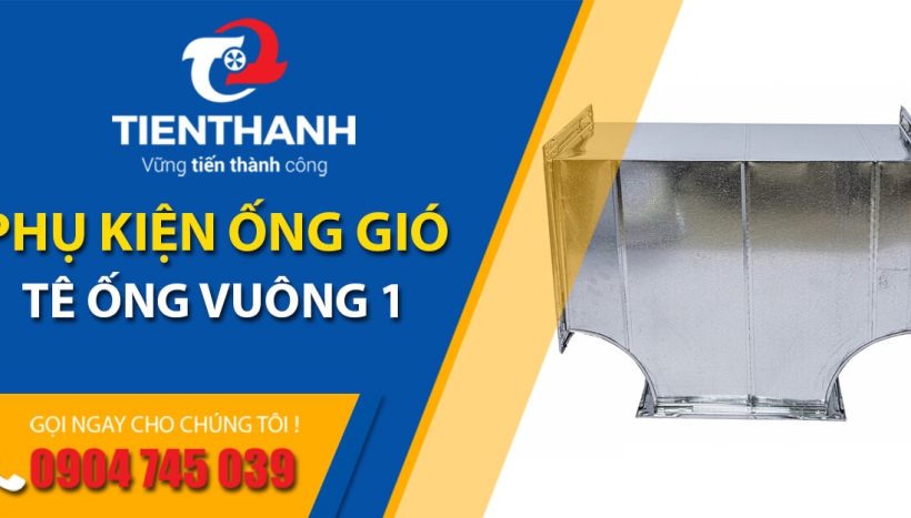 Sự đa dạng và tiện lợi mà Tê ống vuông 1 mang lại cho hệ thống HVAC