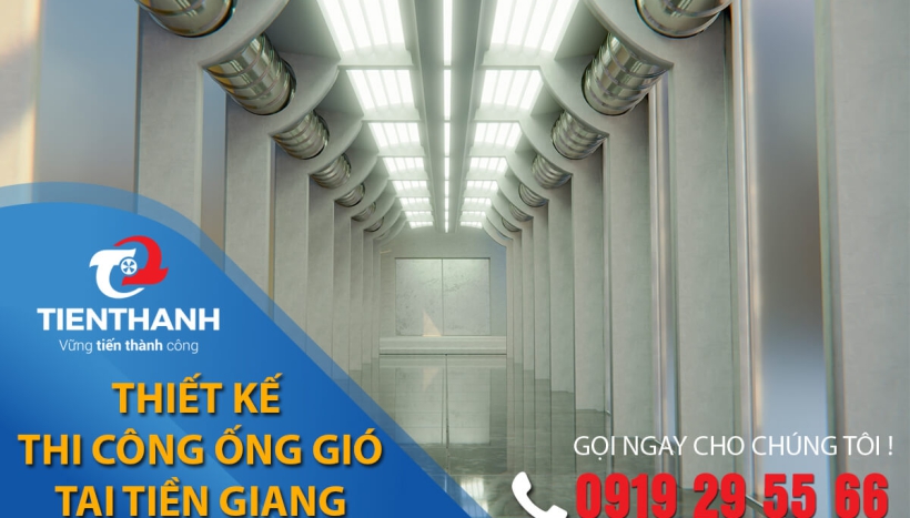 Thiết kế thi công hệ thống thông gió tại Tiền Giang
